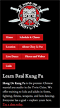 Mobile Screenshot of hongdekungfu.com