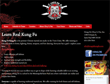 Tablet Screenshot of hongdekungfu.com